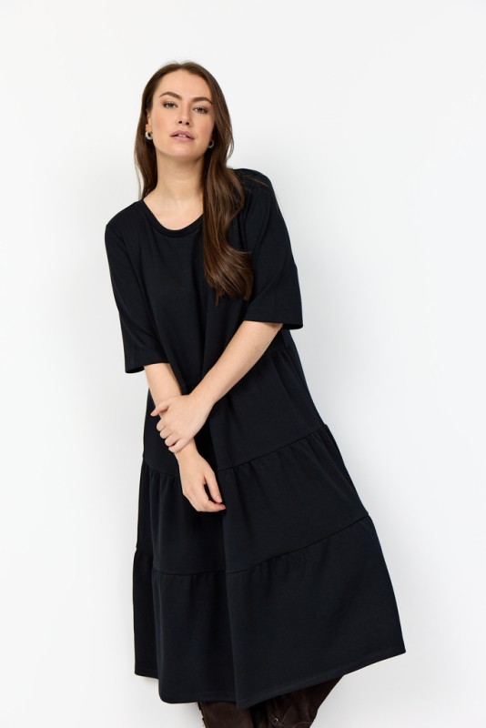 Curvy Wasabina 107 Kjole Sort