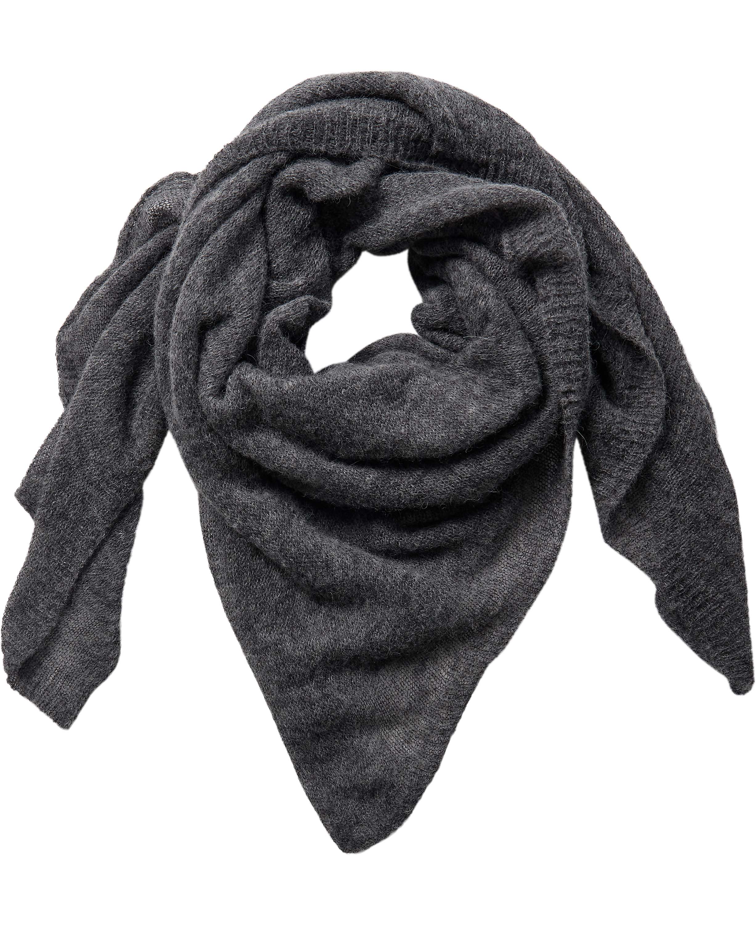 Shaggy Scarf Charcoal