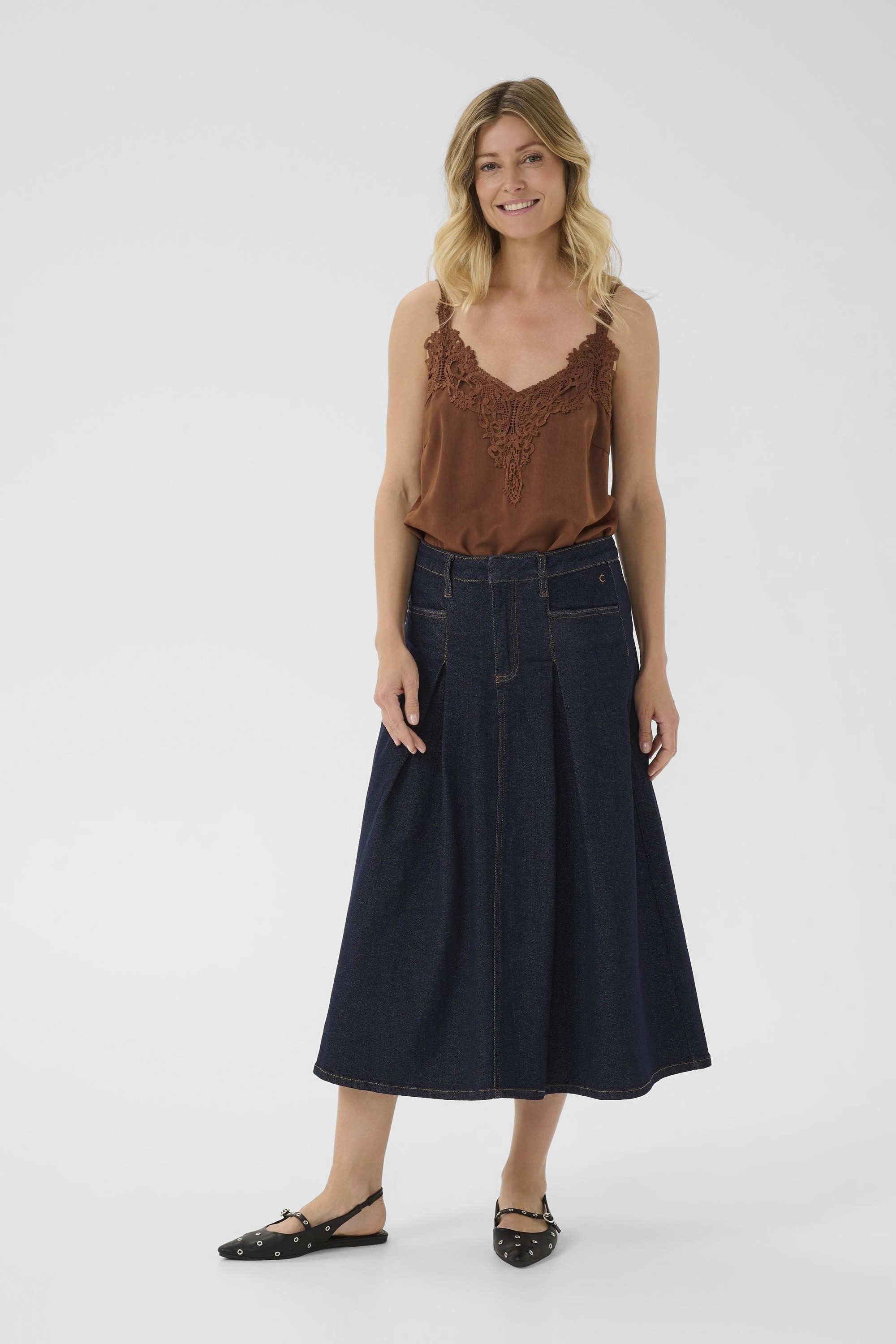 Crrobina Denim Skirt