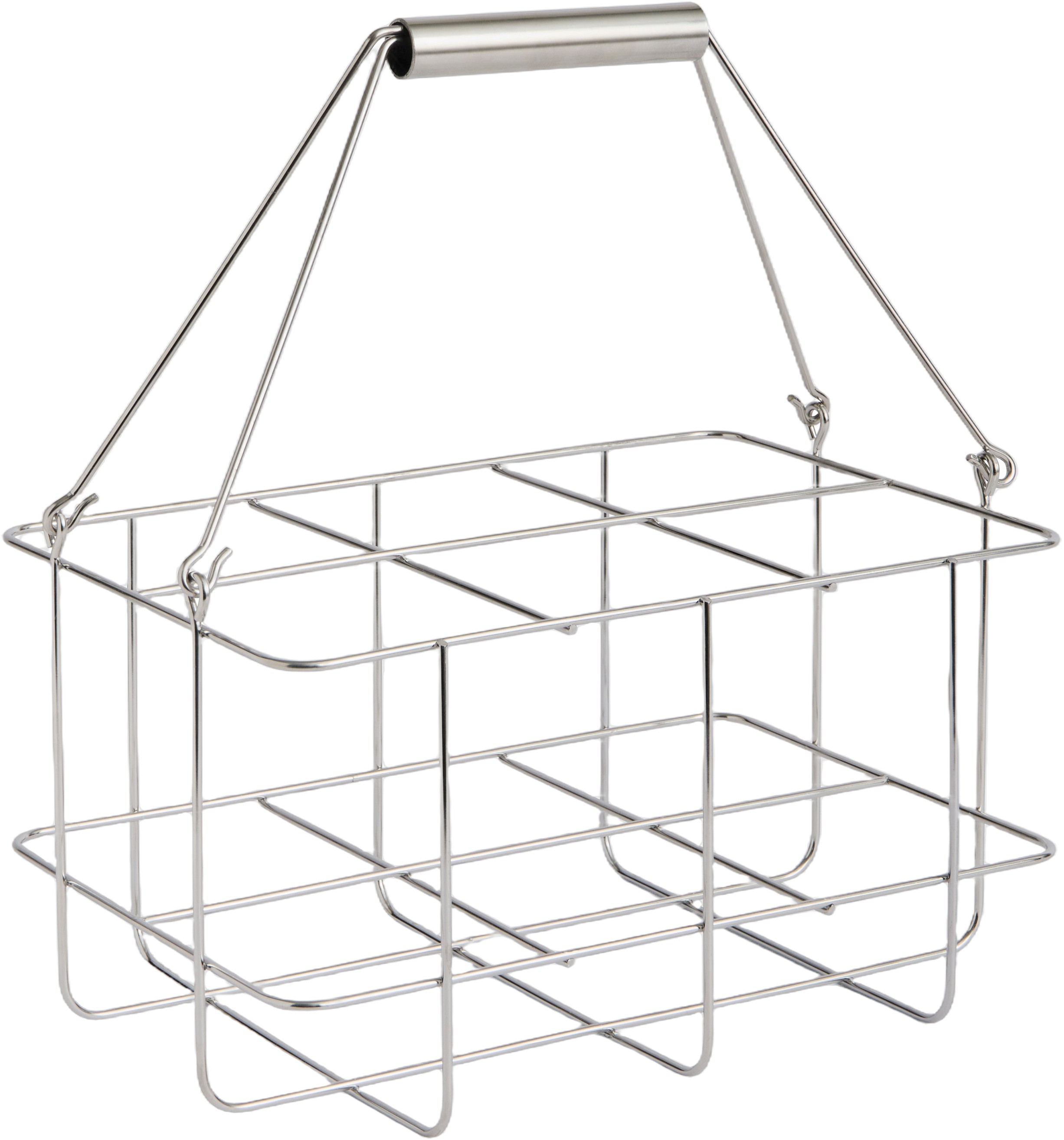 Outdoor Market Bottle Carrier Medium – Stainless Steel