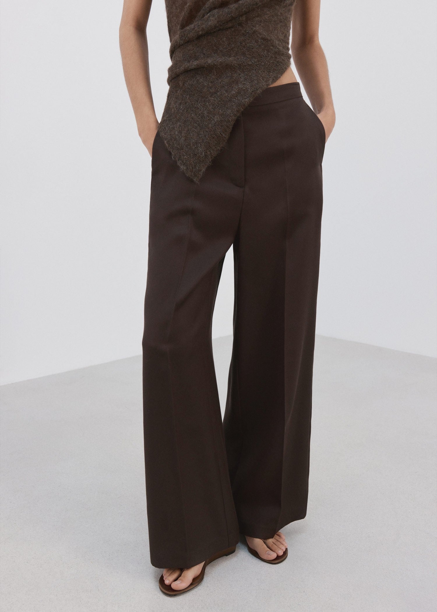 Highwaisted Lyocell Trousers