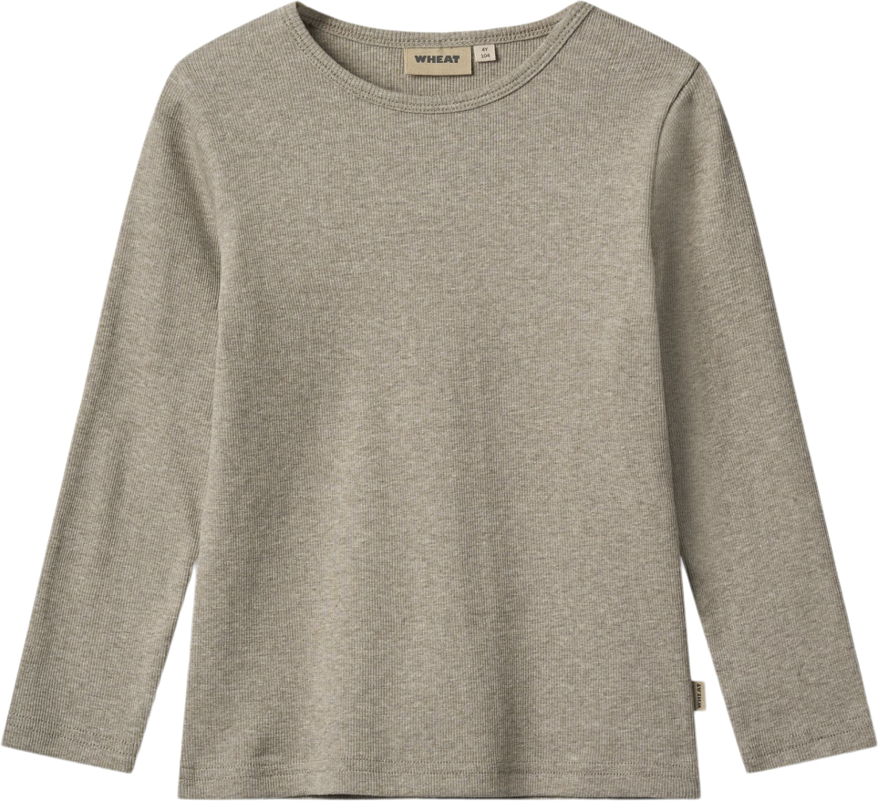 Langærmet Rib Tshirt Stig