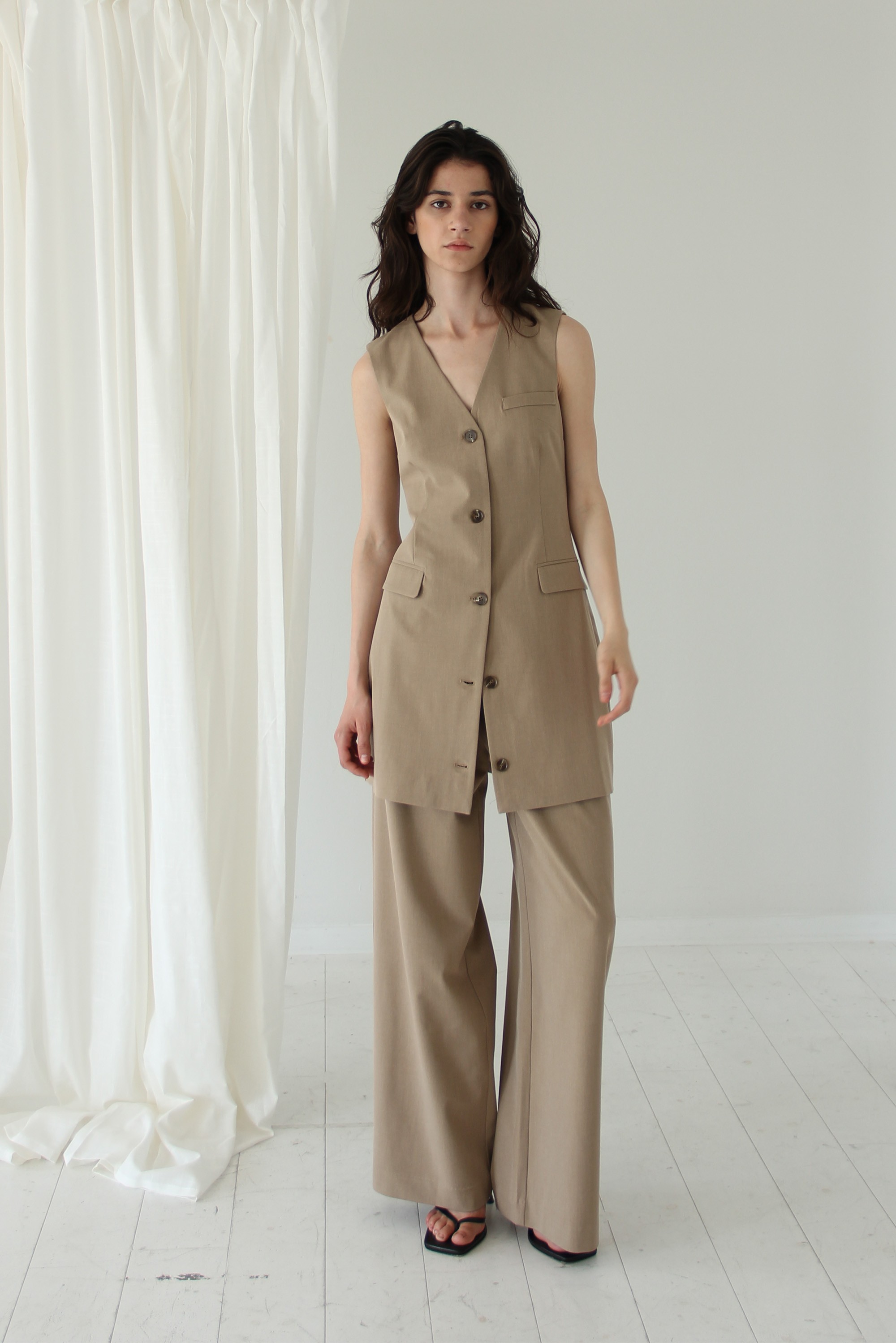 Scott Blazer Vest Dress