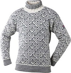 Devold Svalbard Uldsweater, Offwhite