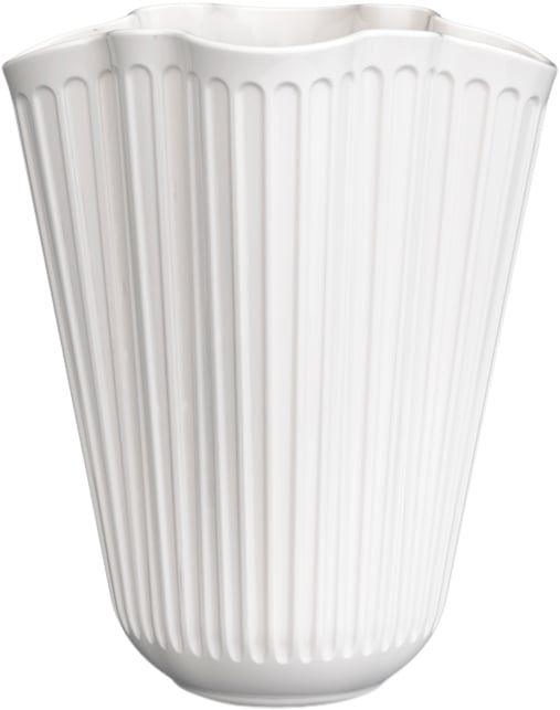 Hammershøi Unfold Vase H20. 5 cm Hvid