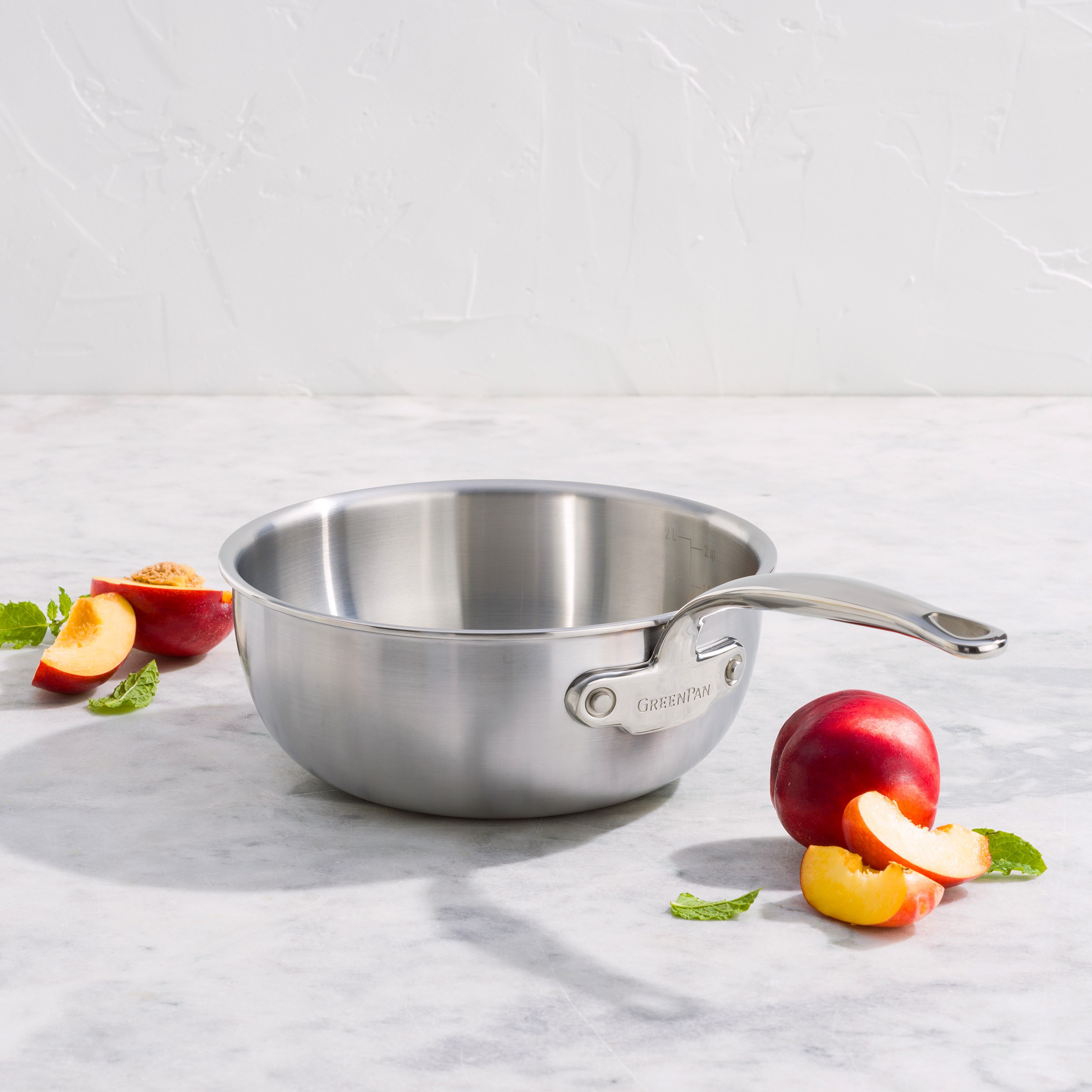 Greenpan Premiere 5ply SS Chefspan 20cm/2,3L