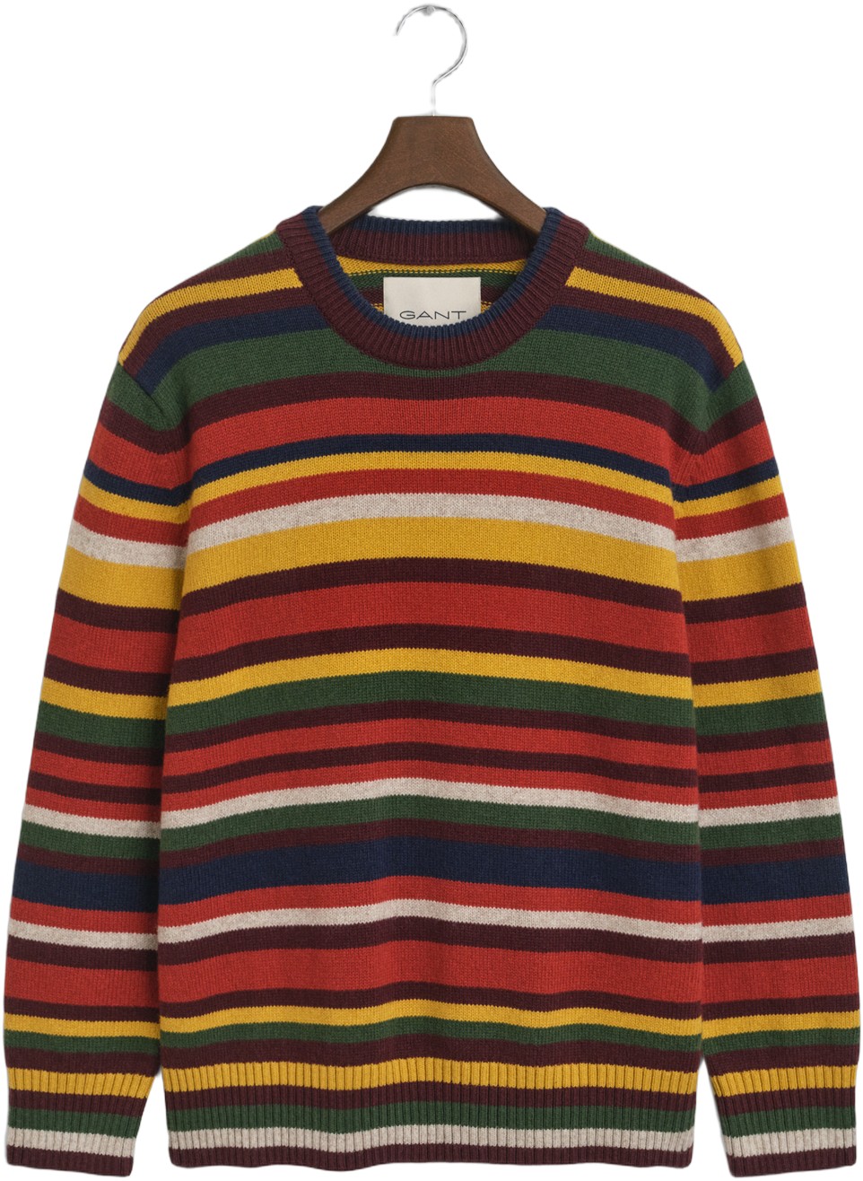 Multi Colored Striped Cneck