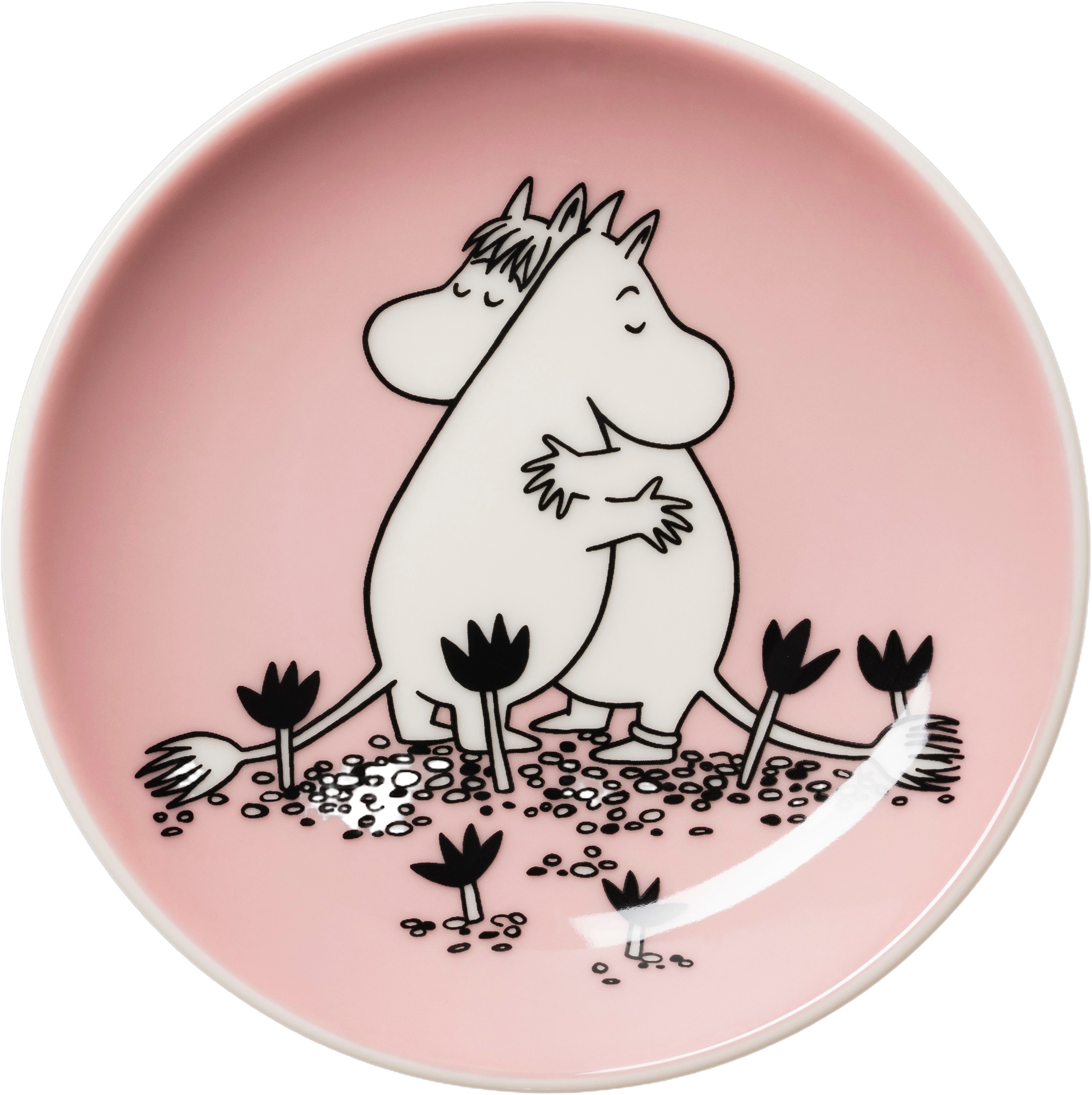 Moomin Mini Plate 10,5cm Love 30 Box
