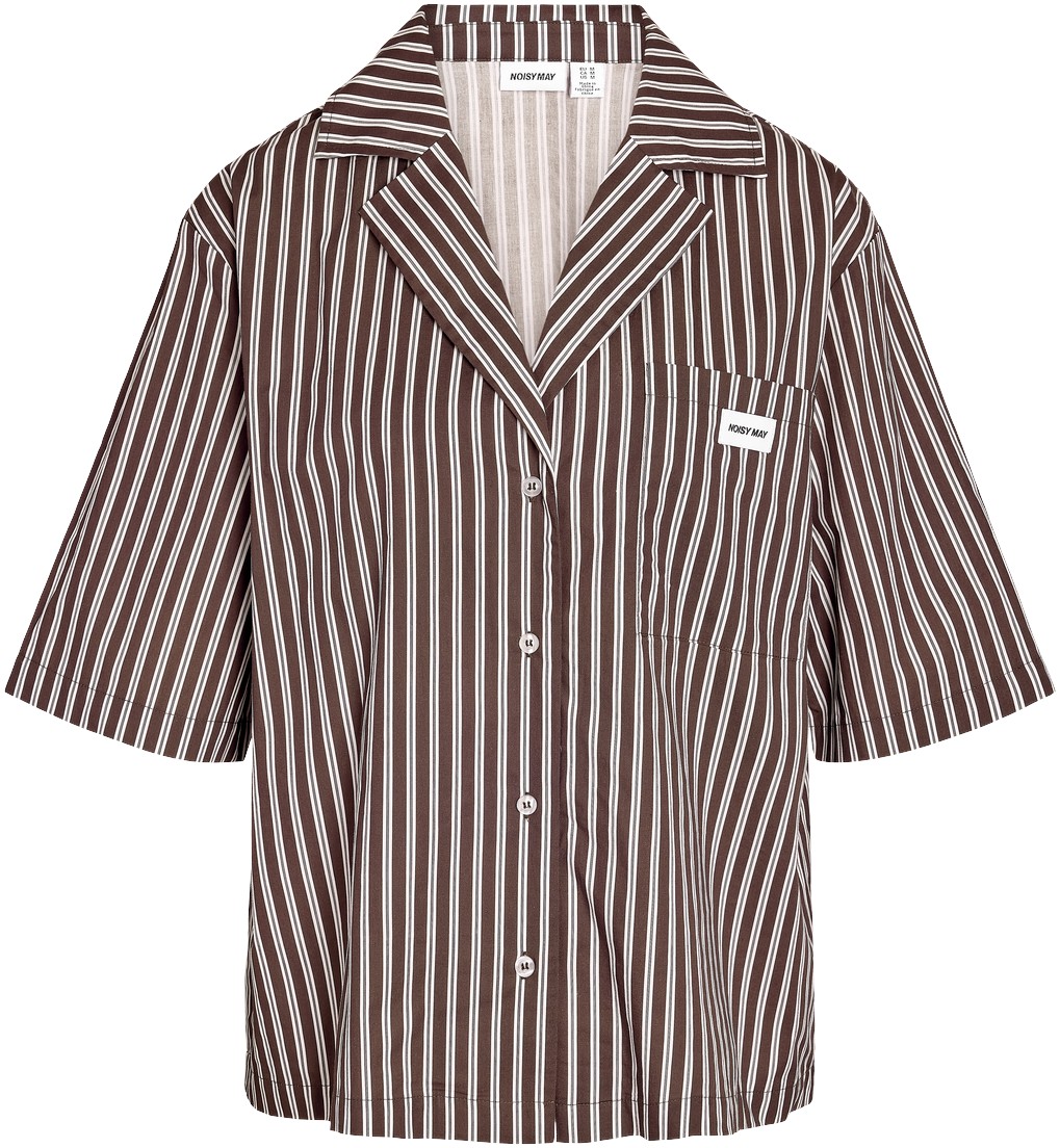 Nmfrida 2/4 Stripe Button Shirt
