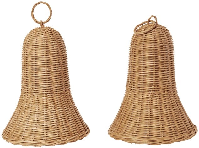 Braided Bells Set of 2 - Natural