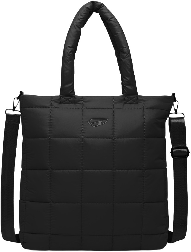 Arkk Padded Logo Shopper Black