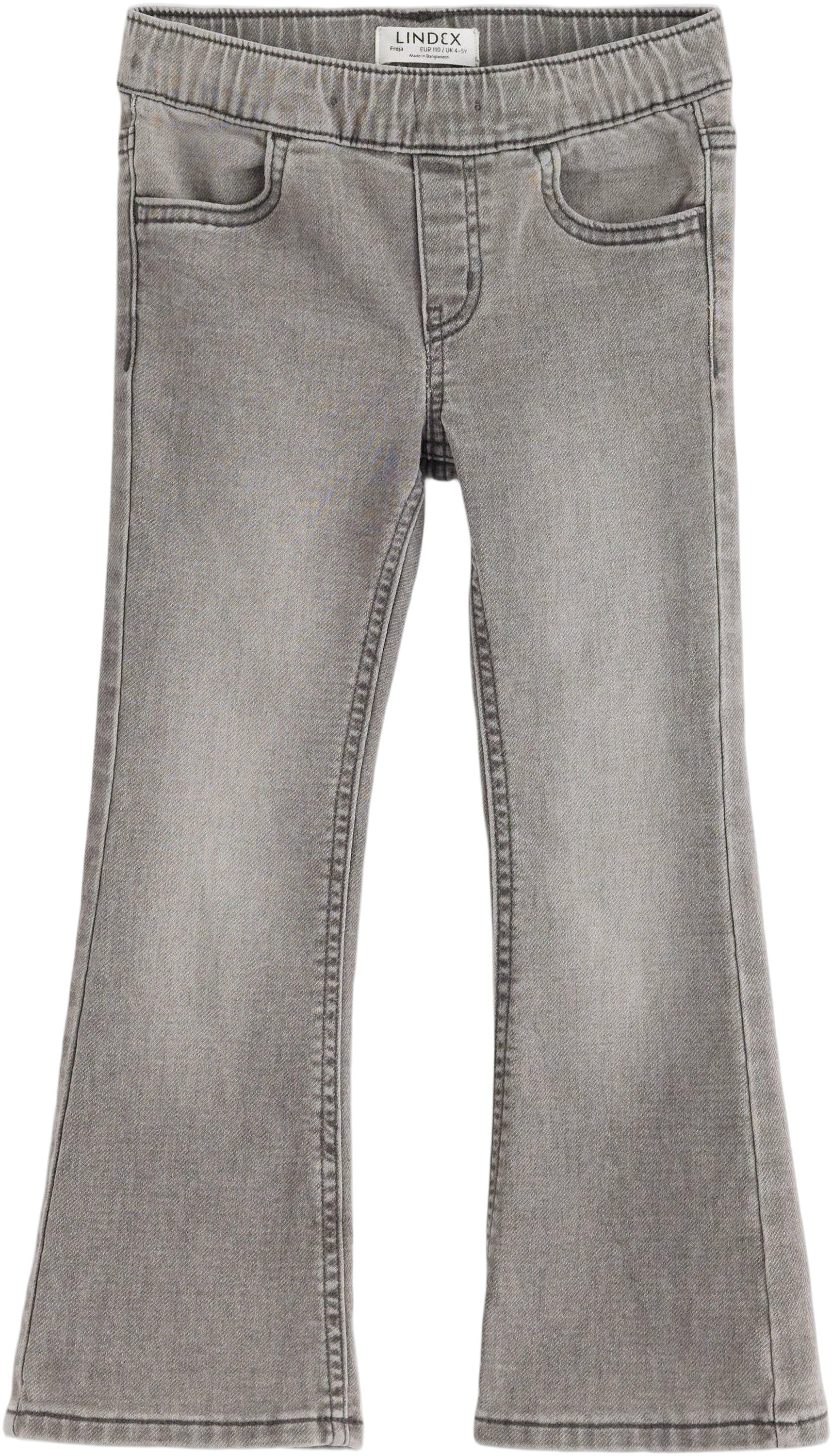 Pullon-jeans i Stretchig Bomullstr