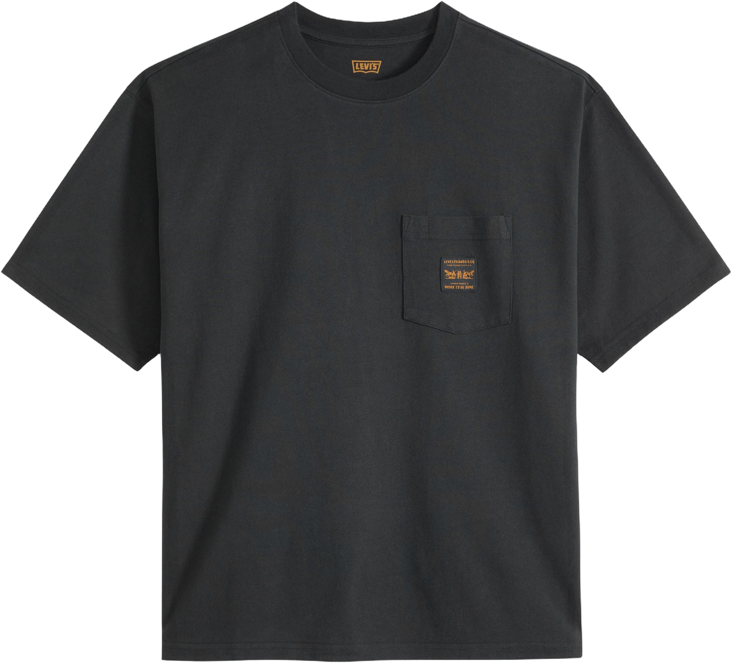 SS Workwear PKT TEE JET Black