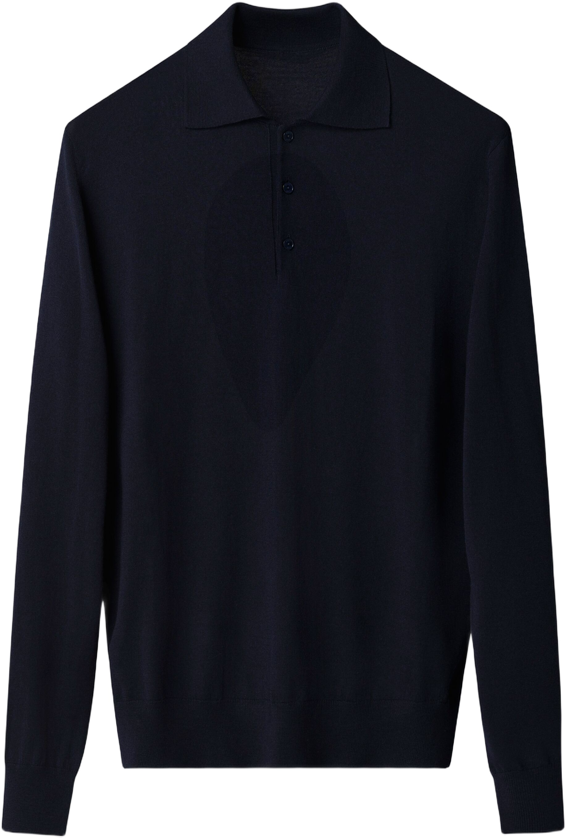 Fine Knit Merino Polo Shirt