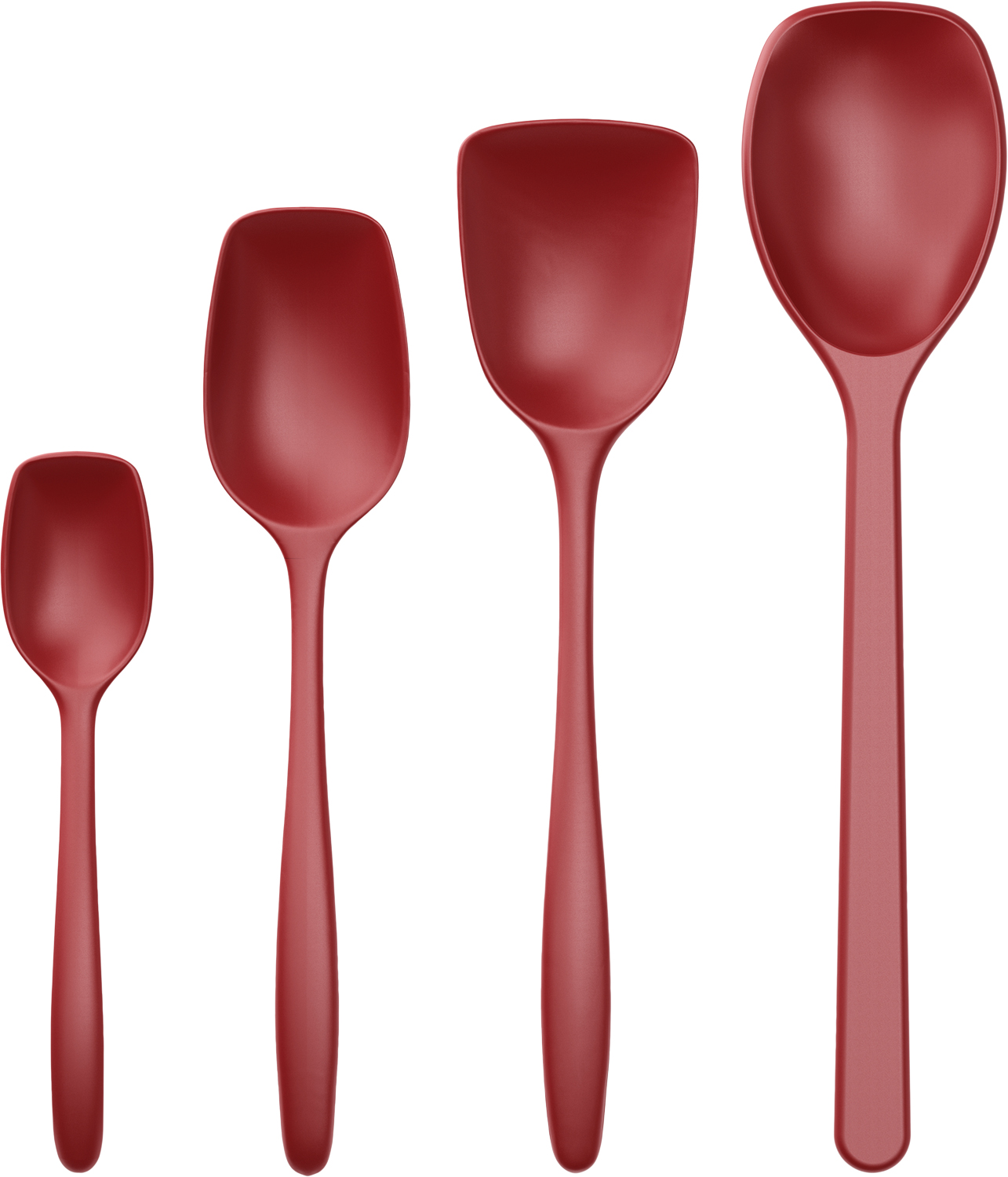 Grydeskesæt 4 Dele Classic Rød