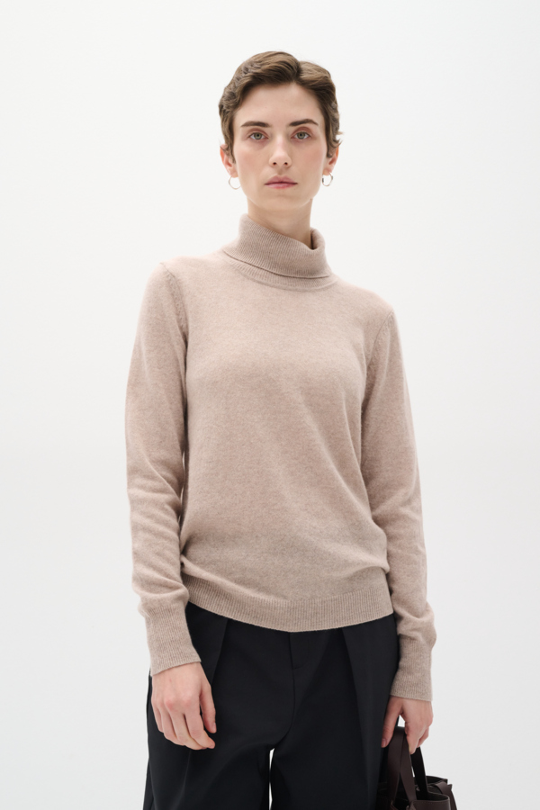 Lukkaiw Rollneck Pullover 100% Cashmere