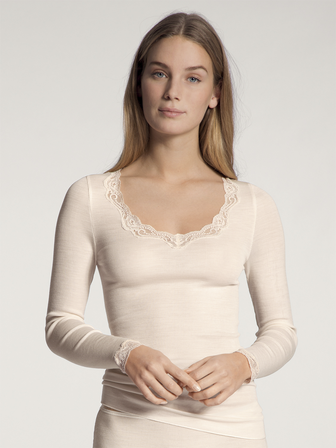Damen Top Langarm