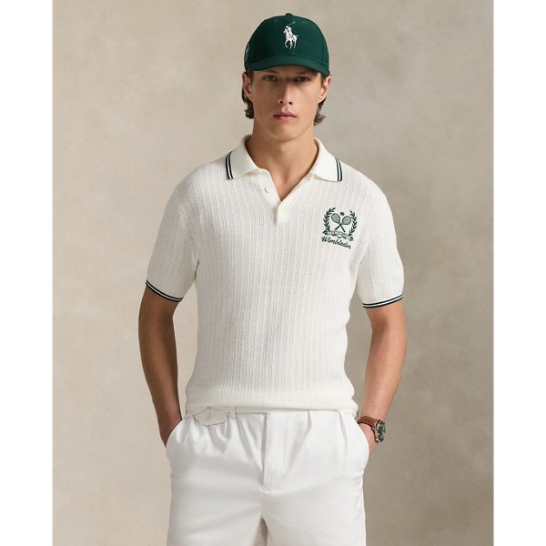 Wimbledon Cotton Polocollar Sweater