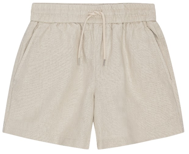 Drawstring Linen Shorts Kids
