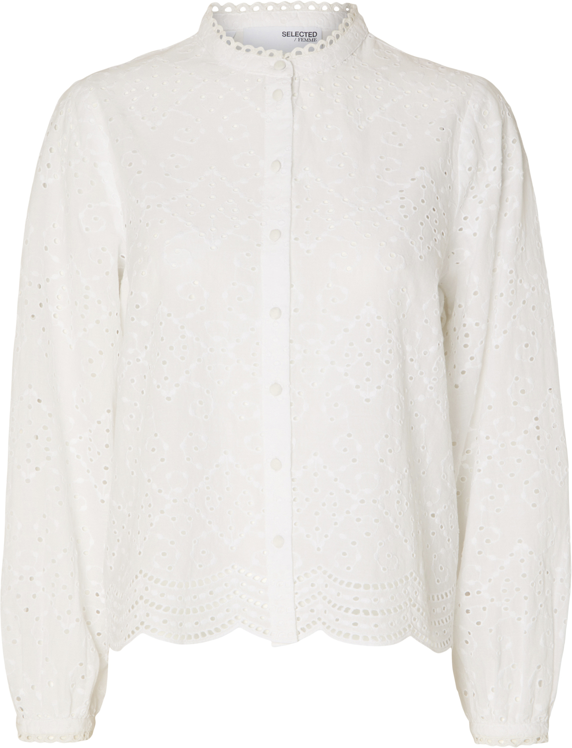 Slftatiana L/S Embr Shirt Noos