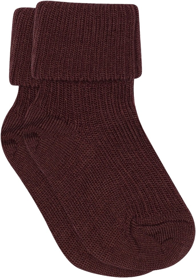 Rib Wool Baby Socks