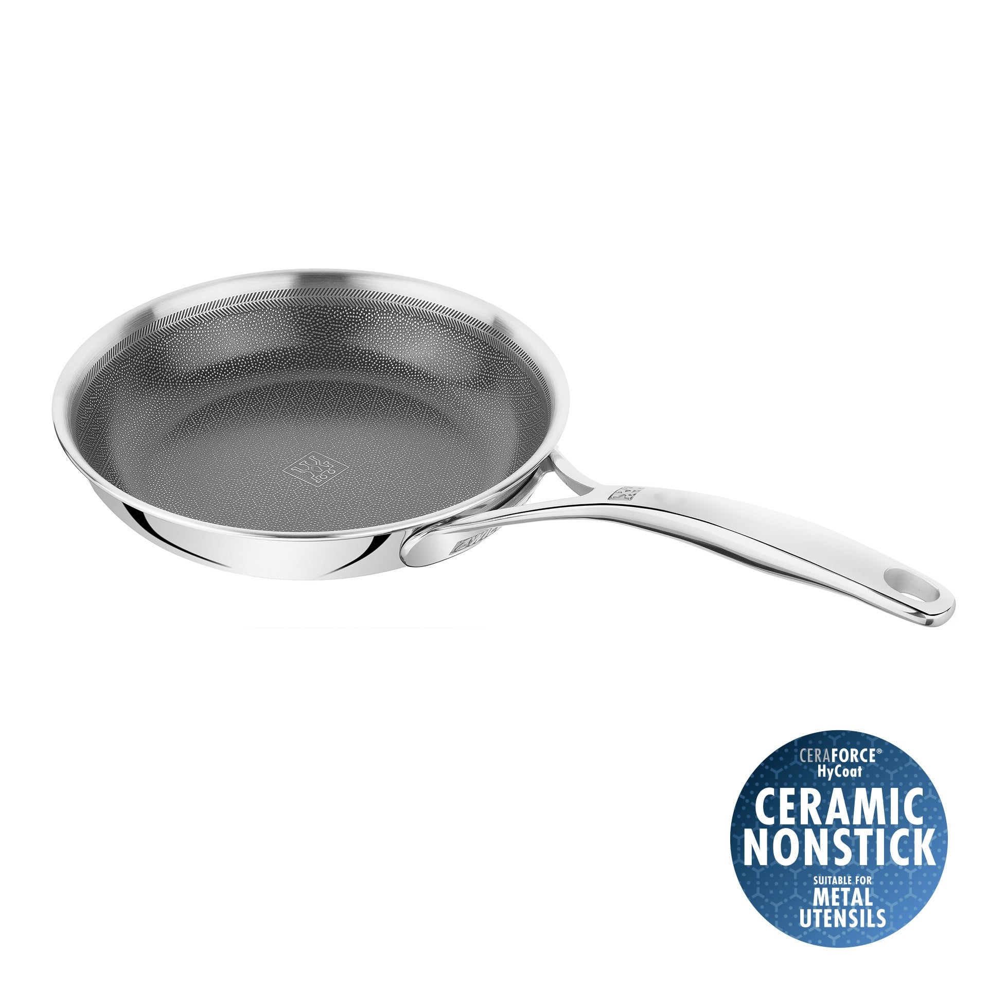 Fry pan 20 cm, 18/10 Stainless Steel, Silver - DKK 490 - Spar 29%