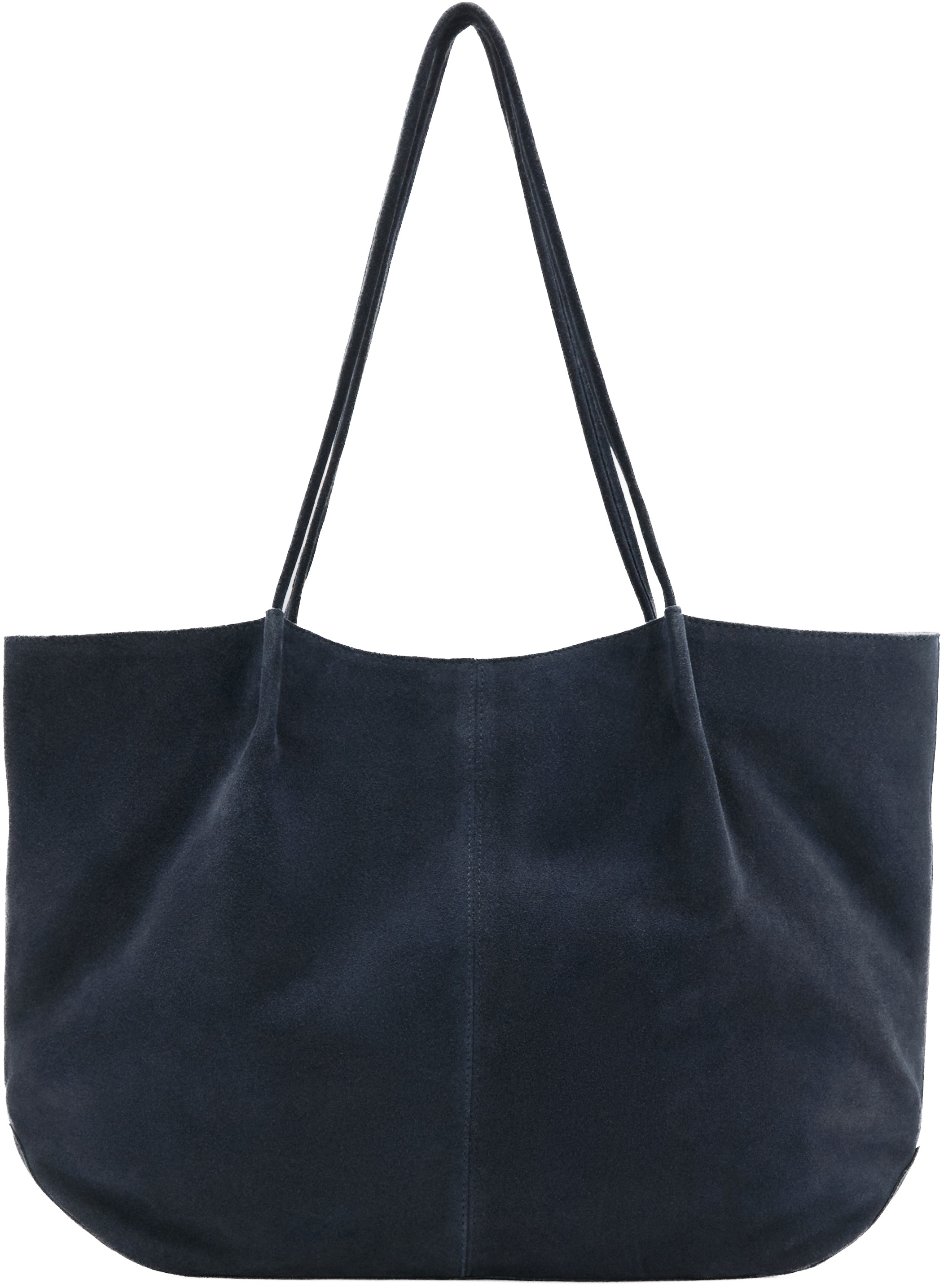 Suede Leather Shopper bag