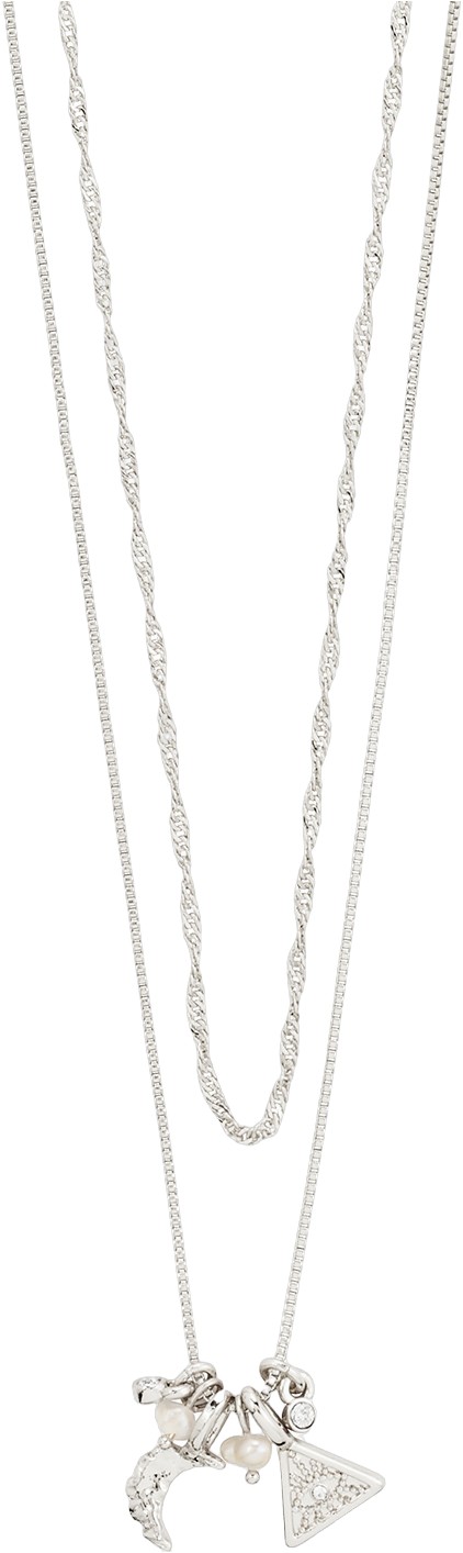 Between Necklace 2in-1 Silver-plated