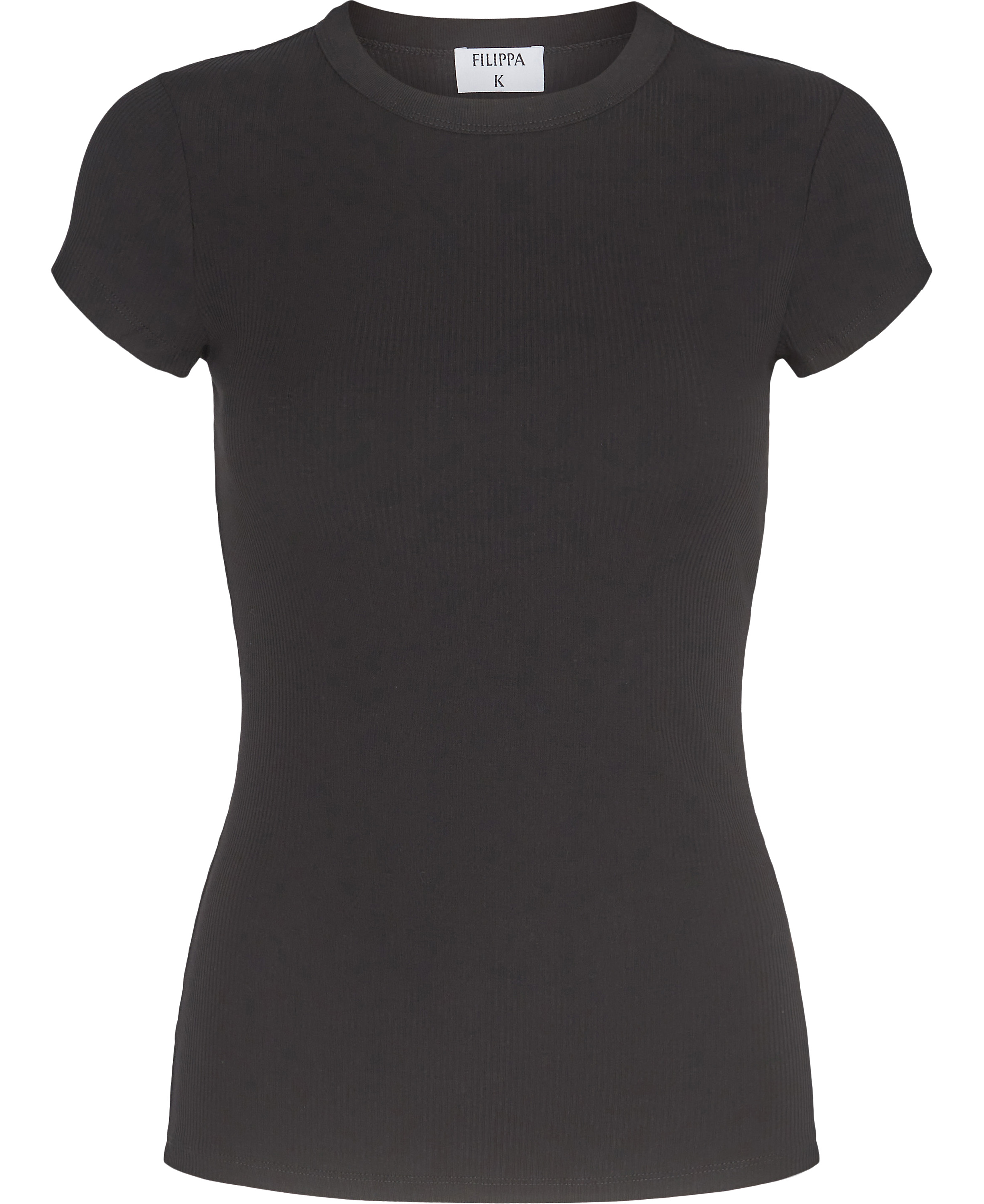 Fine rib tee