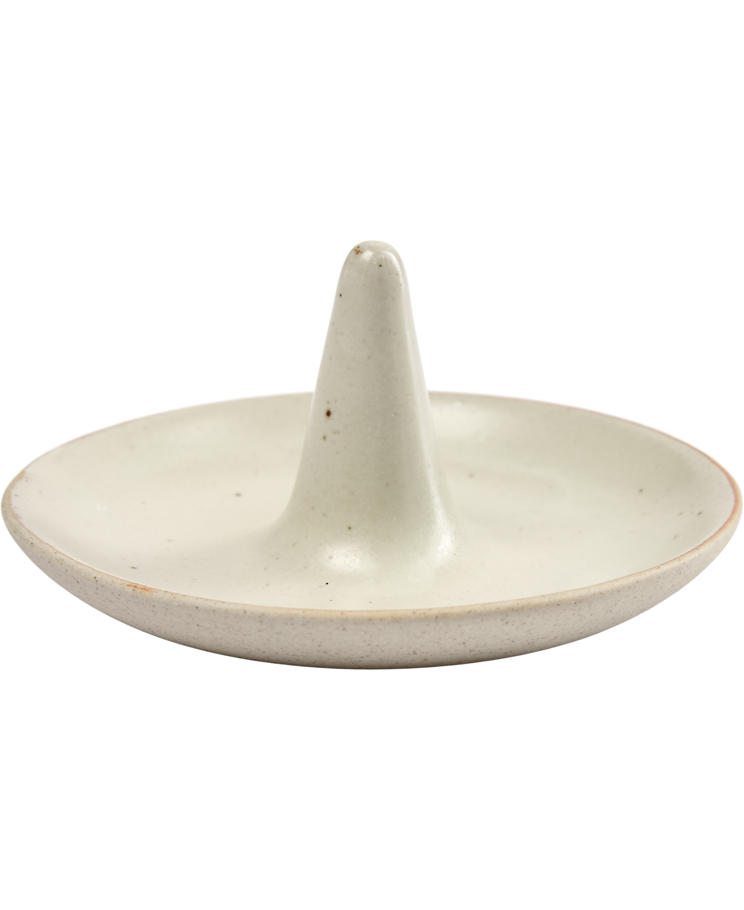 Ring Cone Off-white Speckle