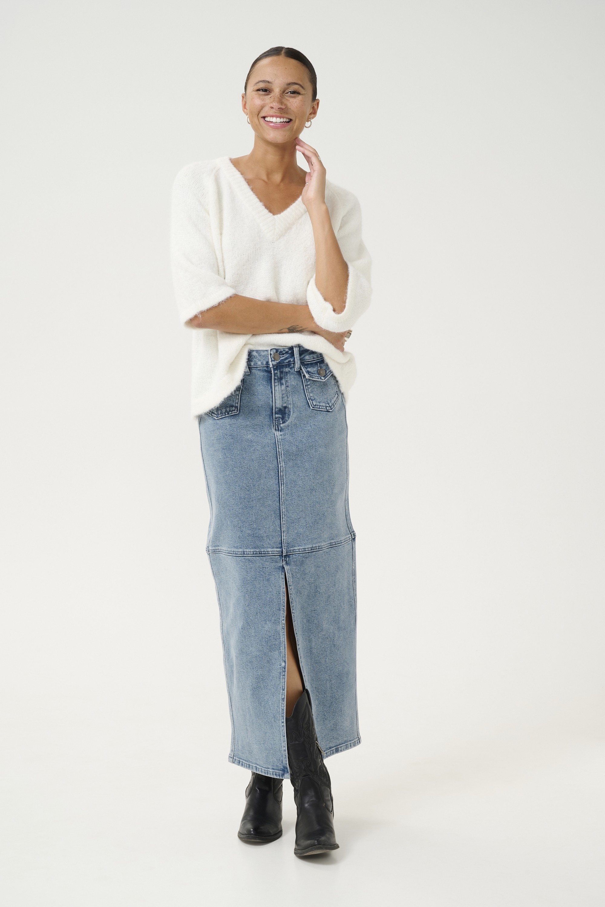 Kadoriana Denim Skirt