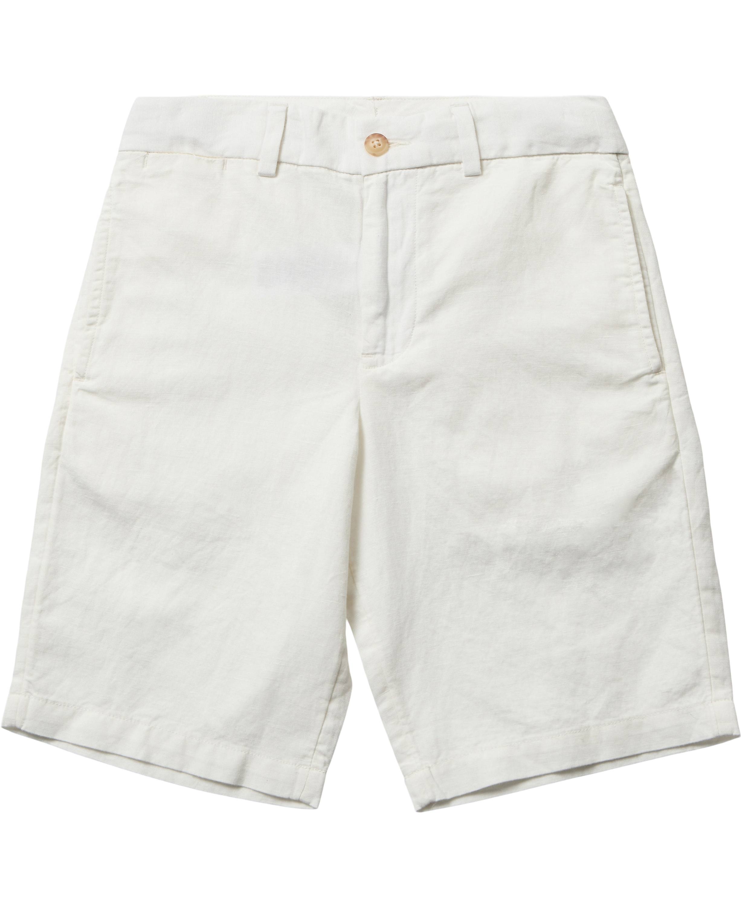 Straight Fit Linencotton Short