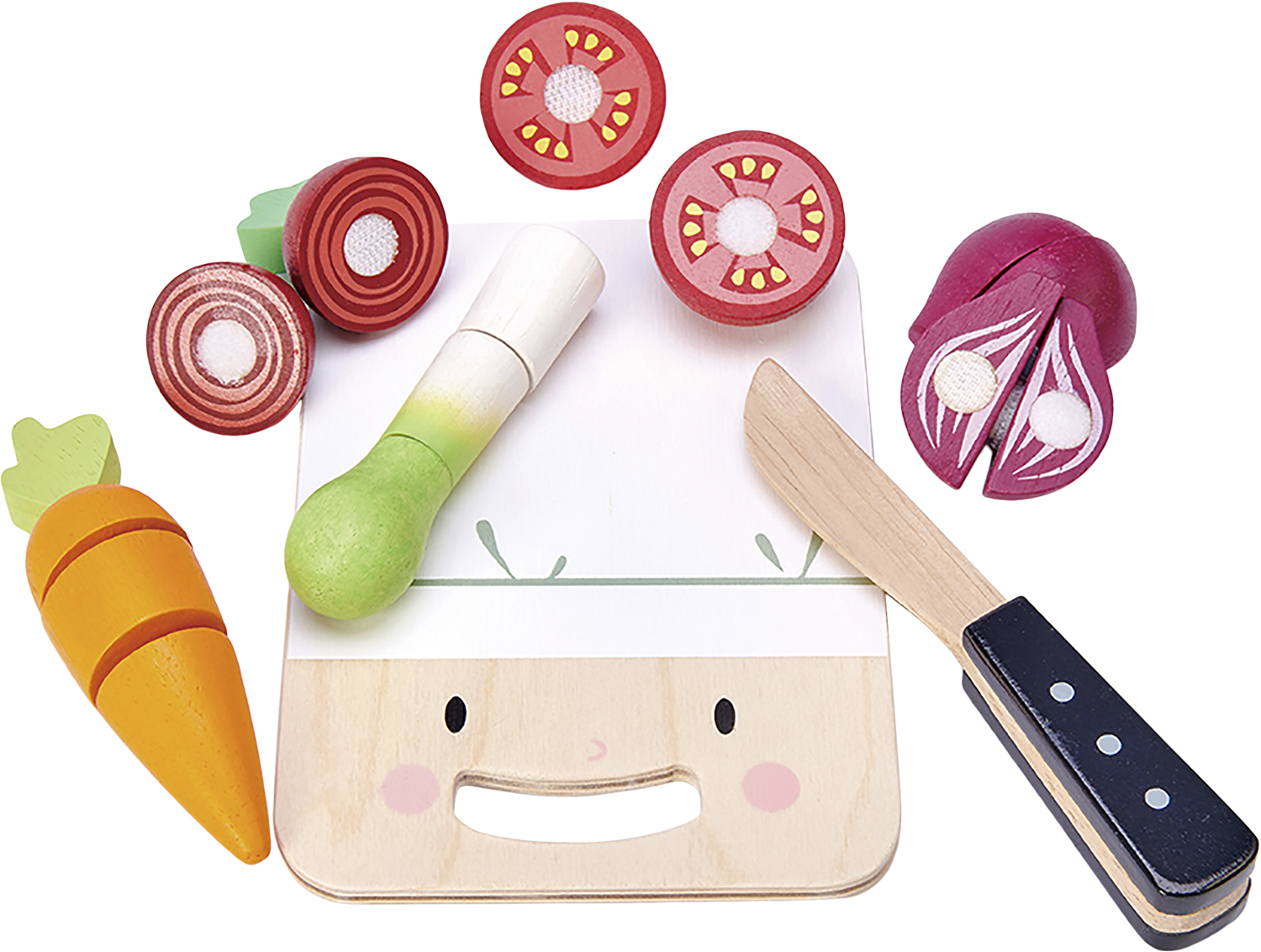 Tender Leaf Skærebræt med Grøntsager