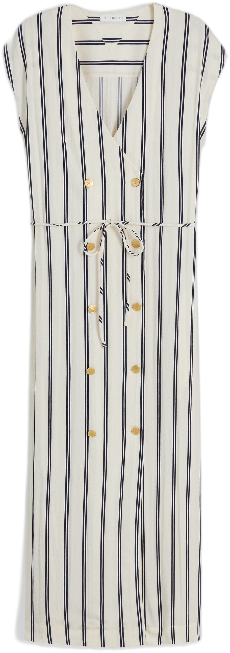 Nautical Stripe NS Midi Dress