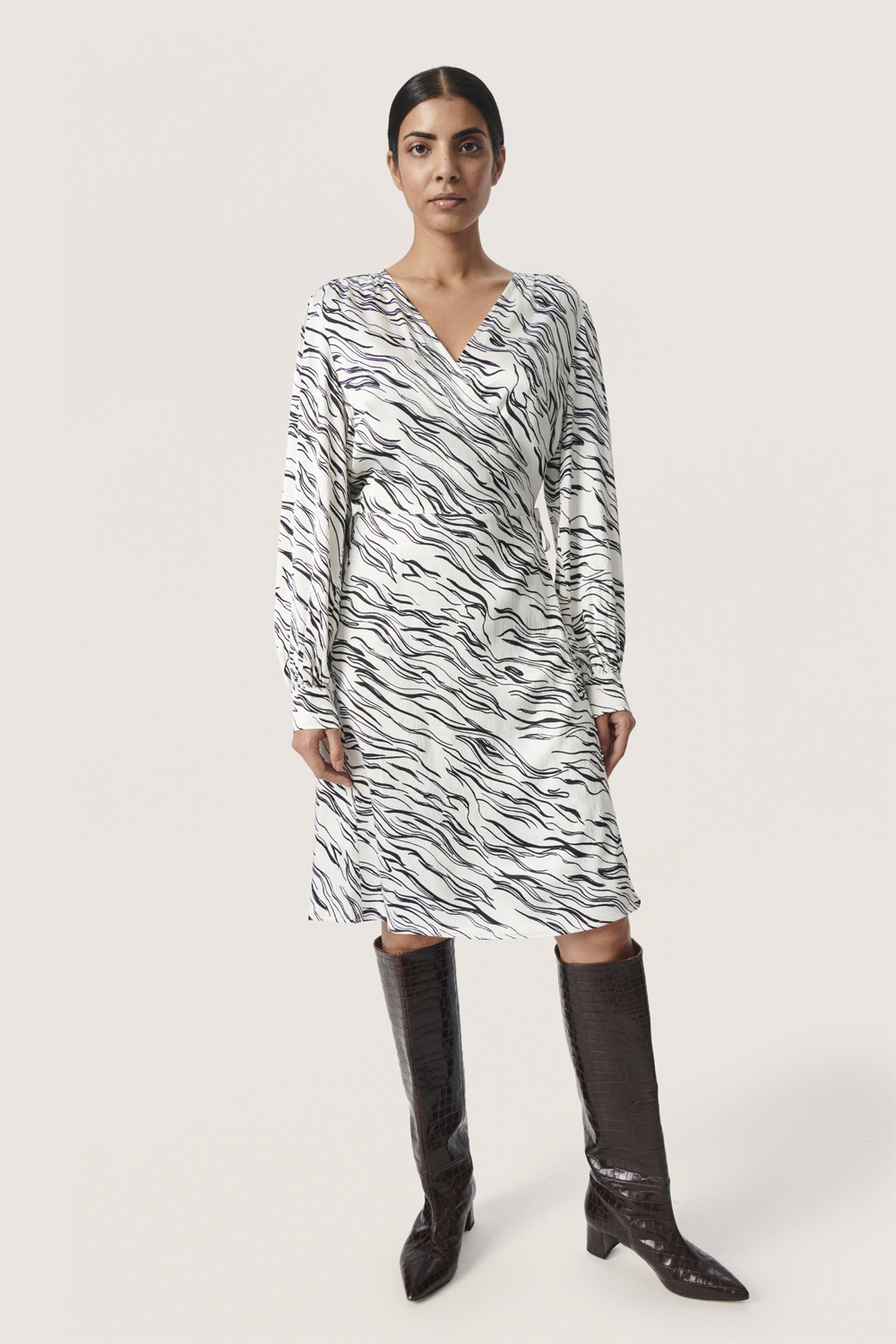 Slvinka Wrap Dress Studio