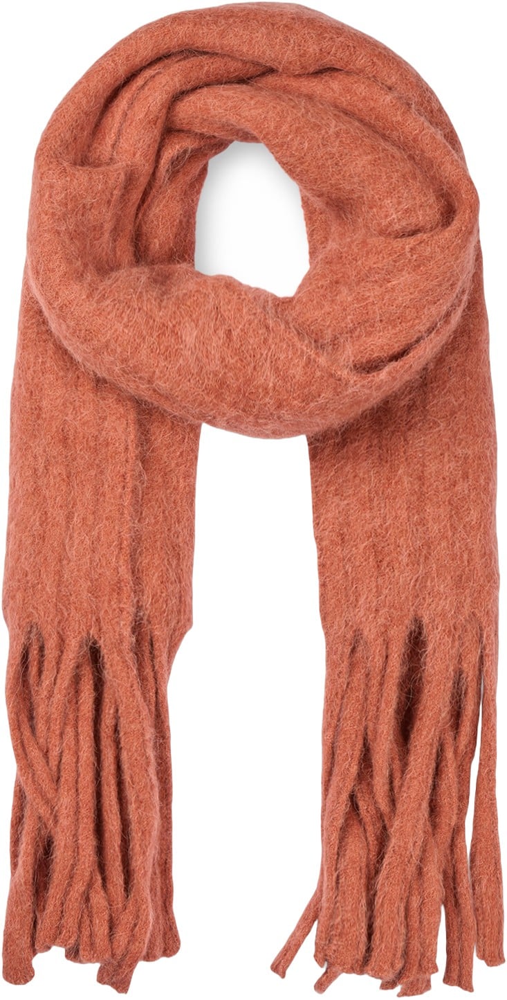 Fluffy Knit Scarf Emillia