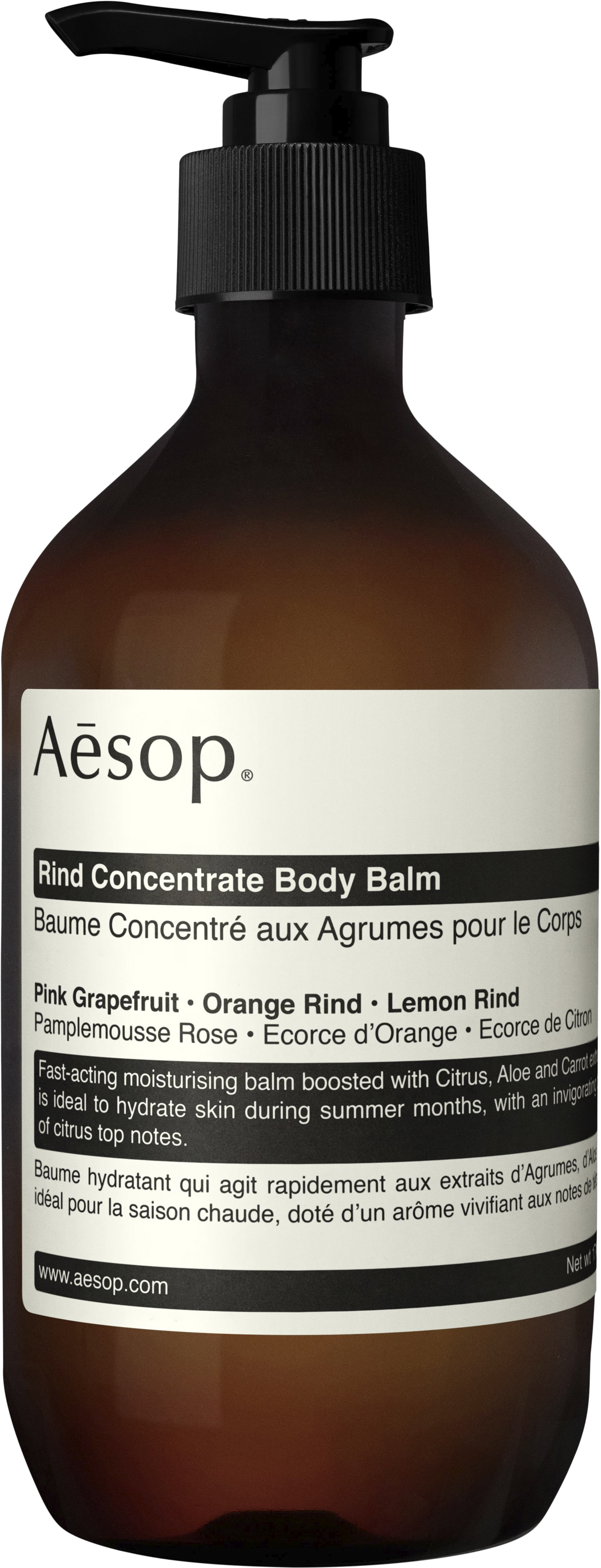 Aesop Rind Concentrate Body Balm 500 Ml Citrus Hydration