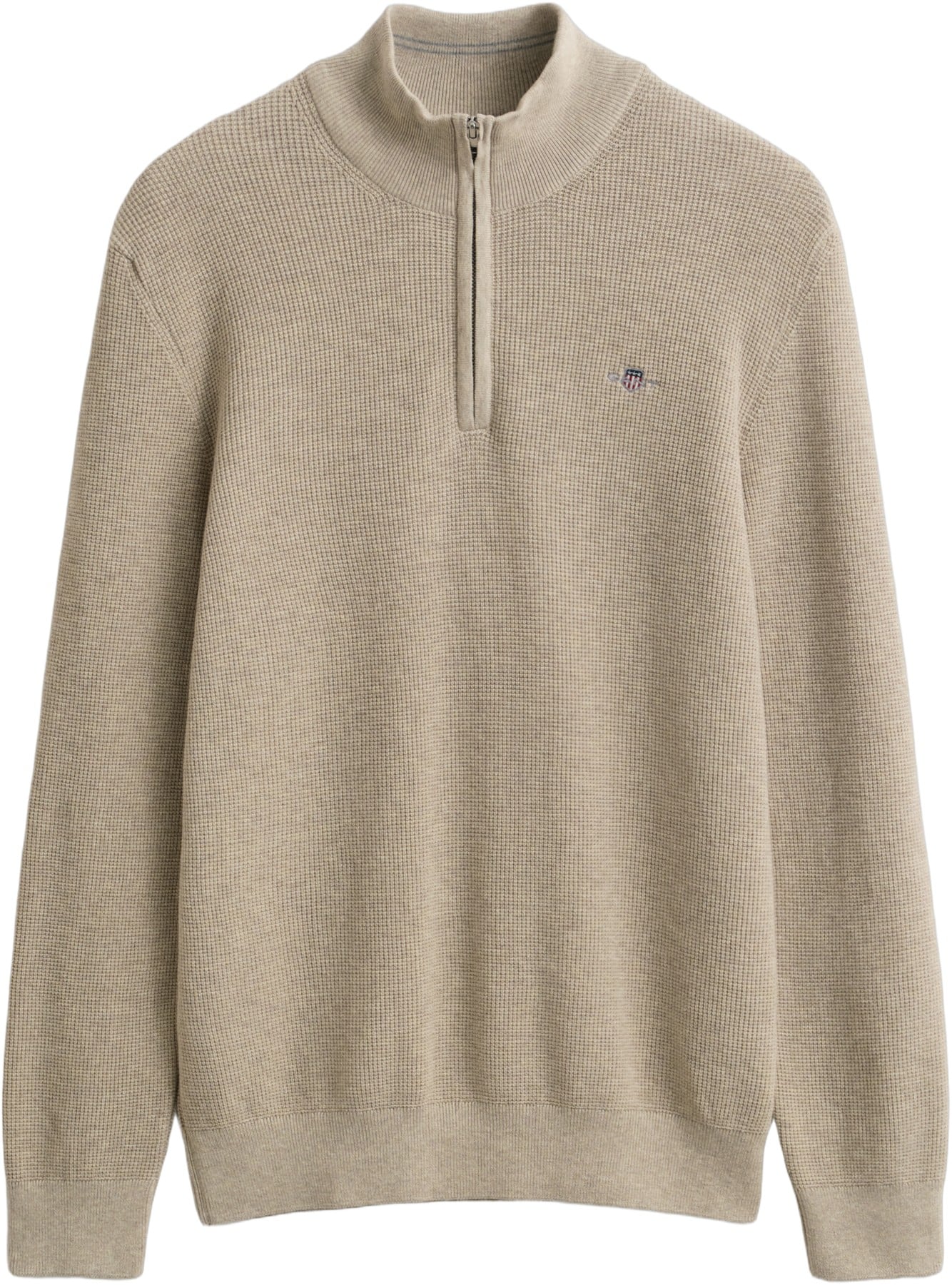 Micro Textured Cotton Half ZIP - DKK 660 - Spar 40%