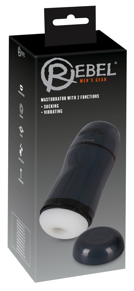 Masturbator With 2 Functions