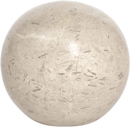 Savi Marble Bookend Round