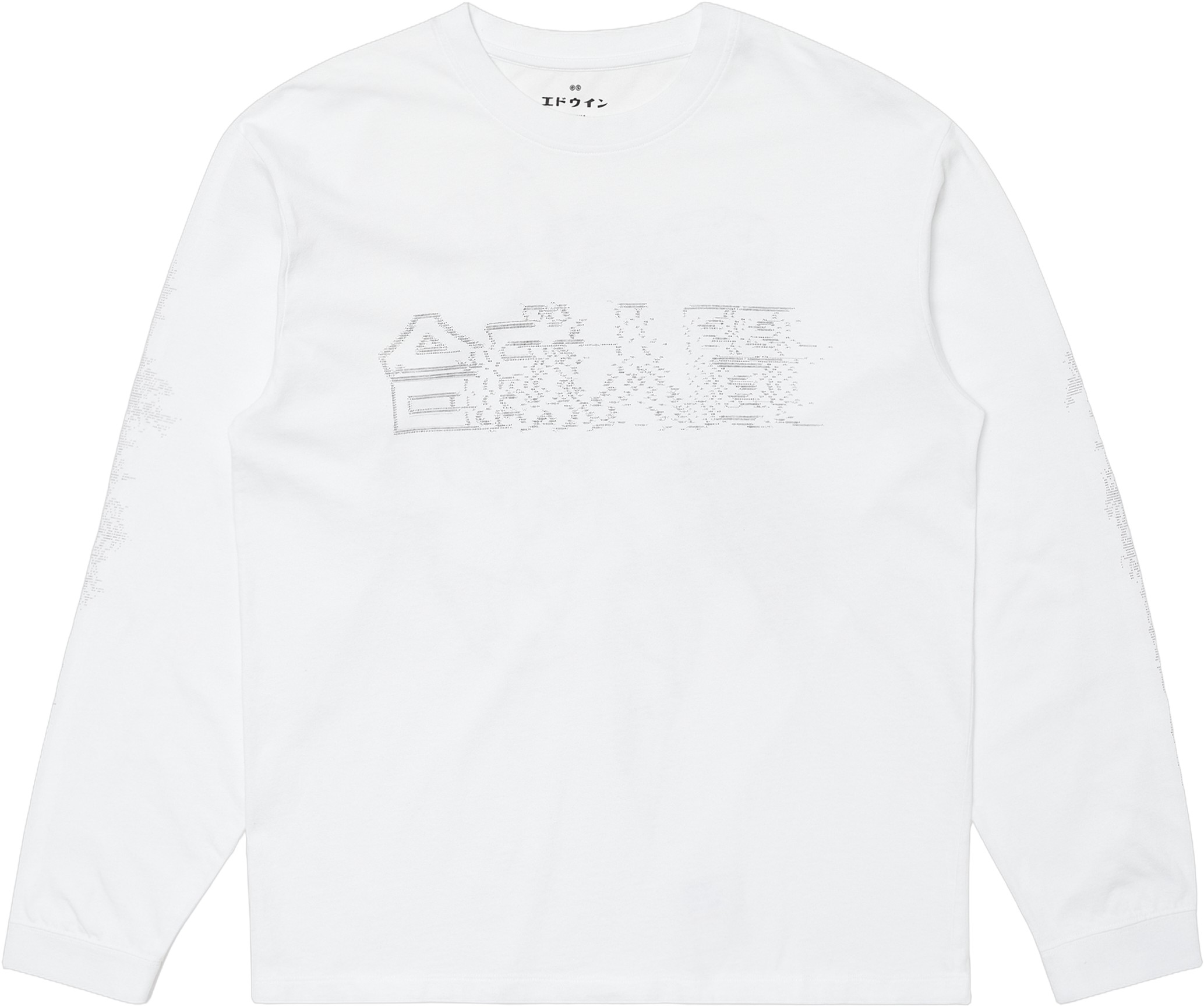 Robot Tshirt Ls – White