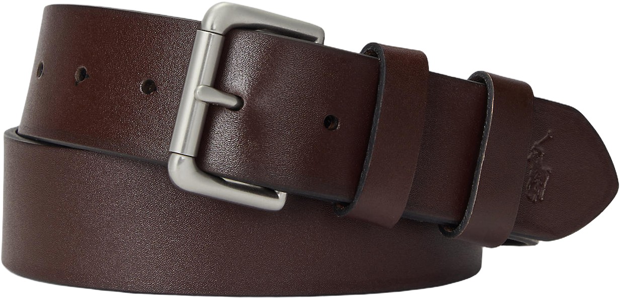 Leather Rollerbuckle Belt