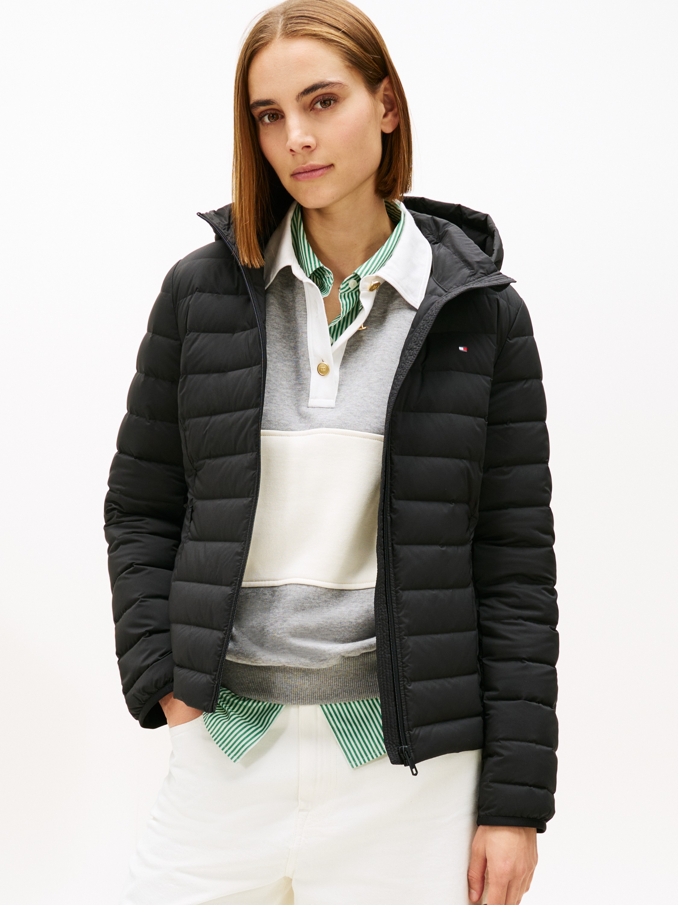Lightweight Slim Water Repellent Down Jacket - Køb til DKK 1.399 - Spar 30%