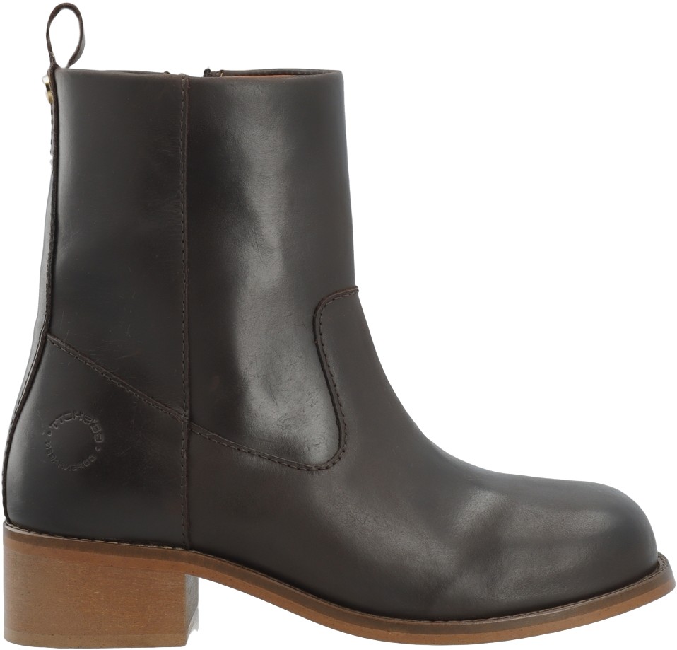 Casvilma Zip Boot Stone Leather
