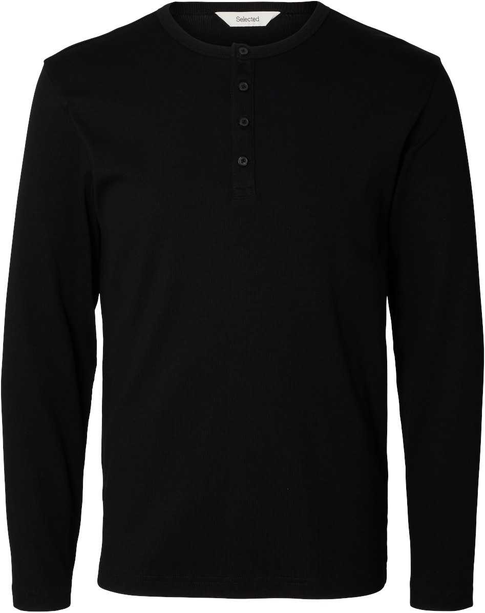 Slmaustin RIB LS Henley TEE