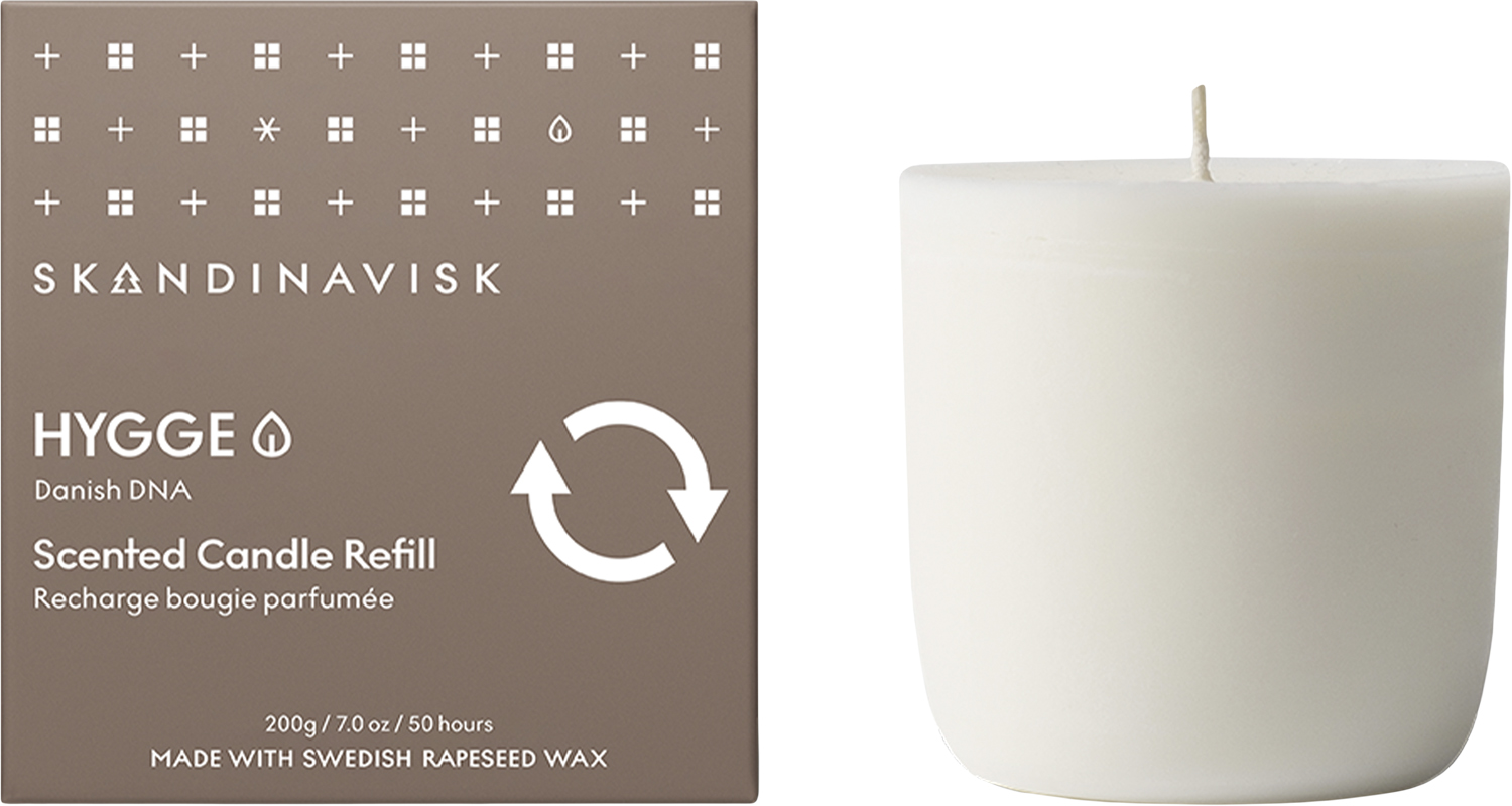 Hygge Scented Candle Refill 200g
