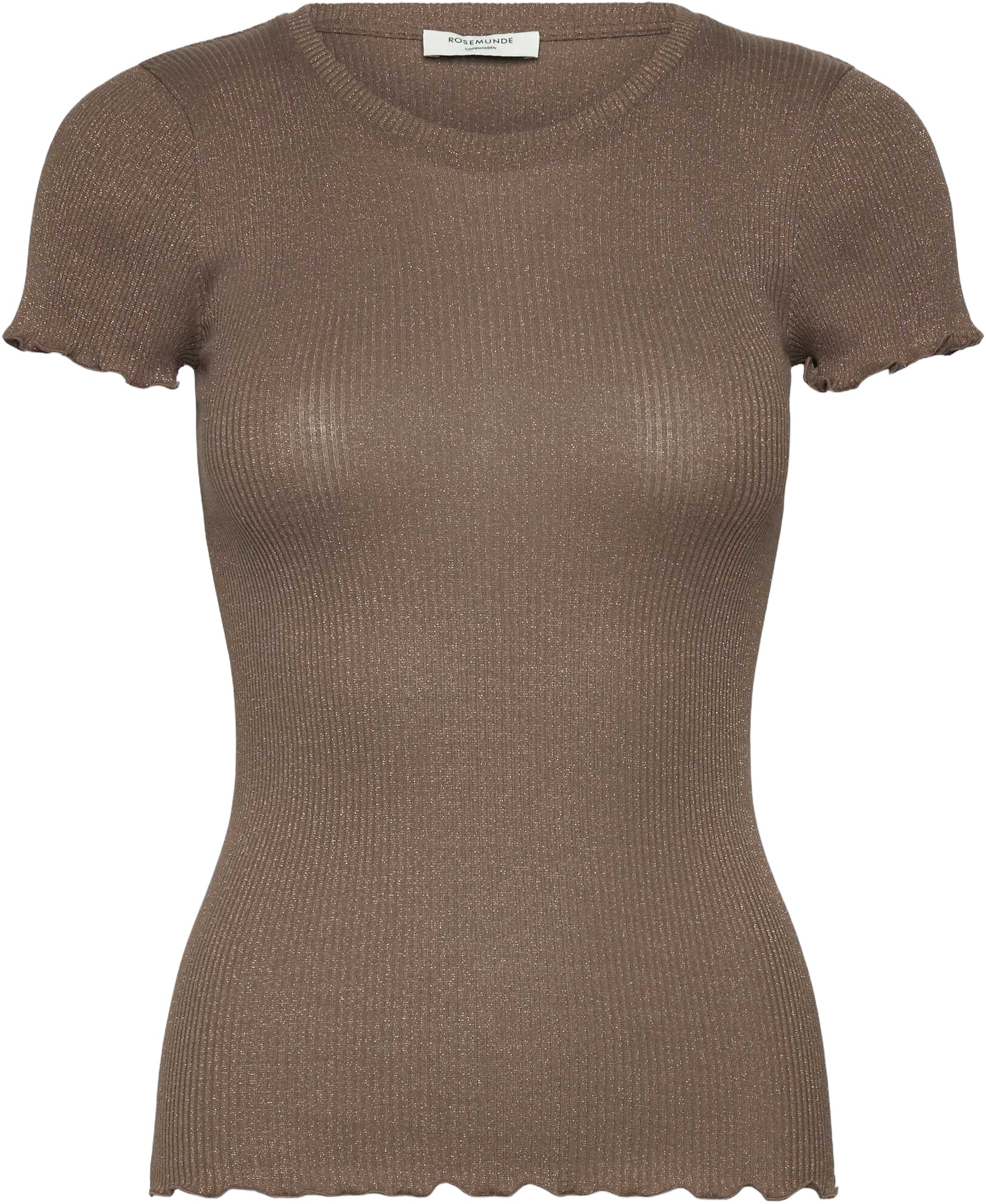 Rwboston Lurex Capsleeve Tshirt