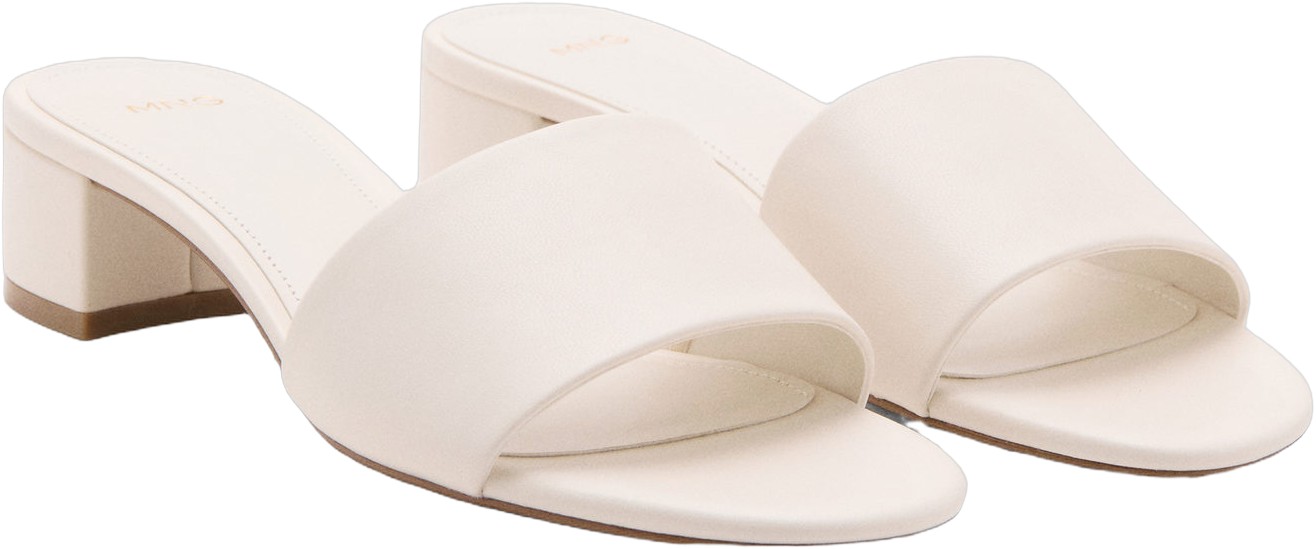 Blockheel Sandals With Strap