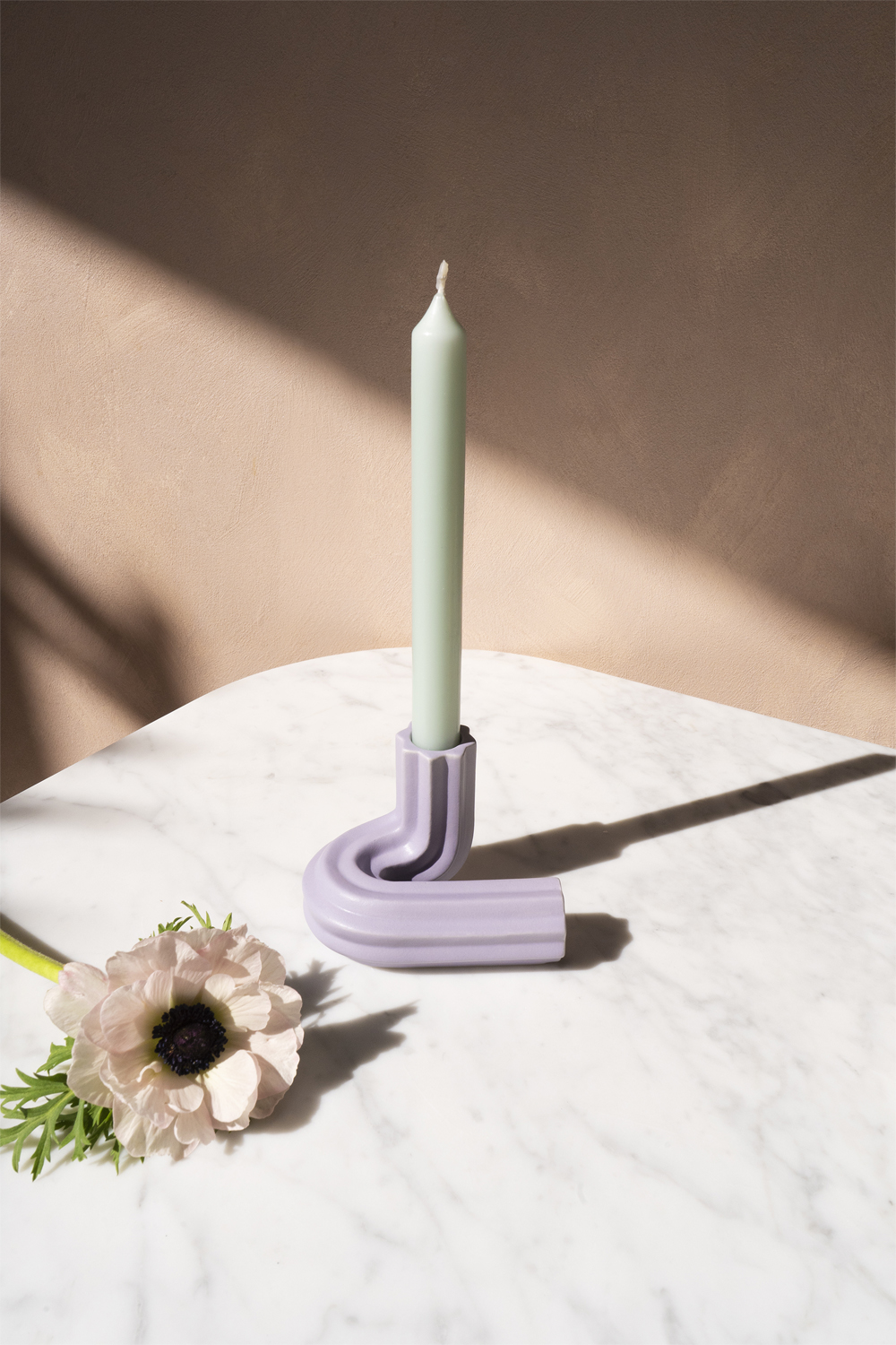 Candle Holder Templo Lilac
