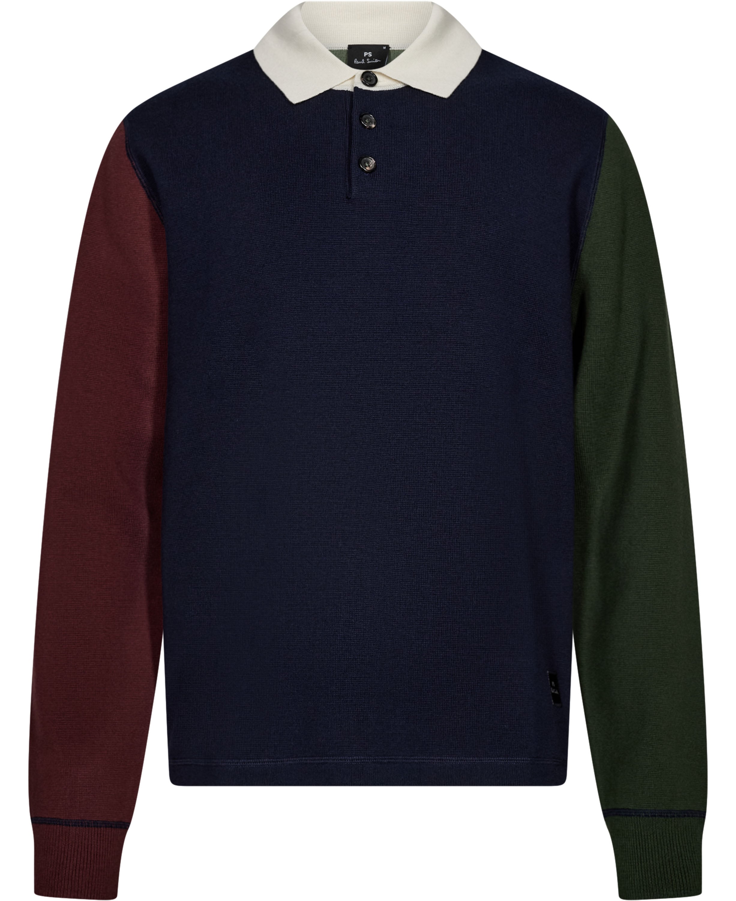 Mens Sweater LS Polo